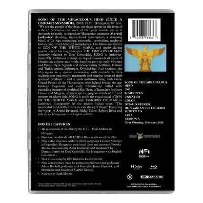 Back cover of Song Of The Miraculous Hind [4K Ultra HD + Blu-ray]