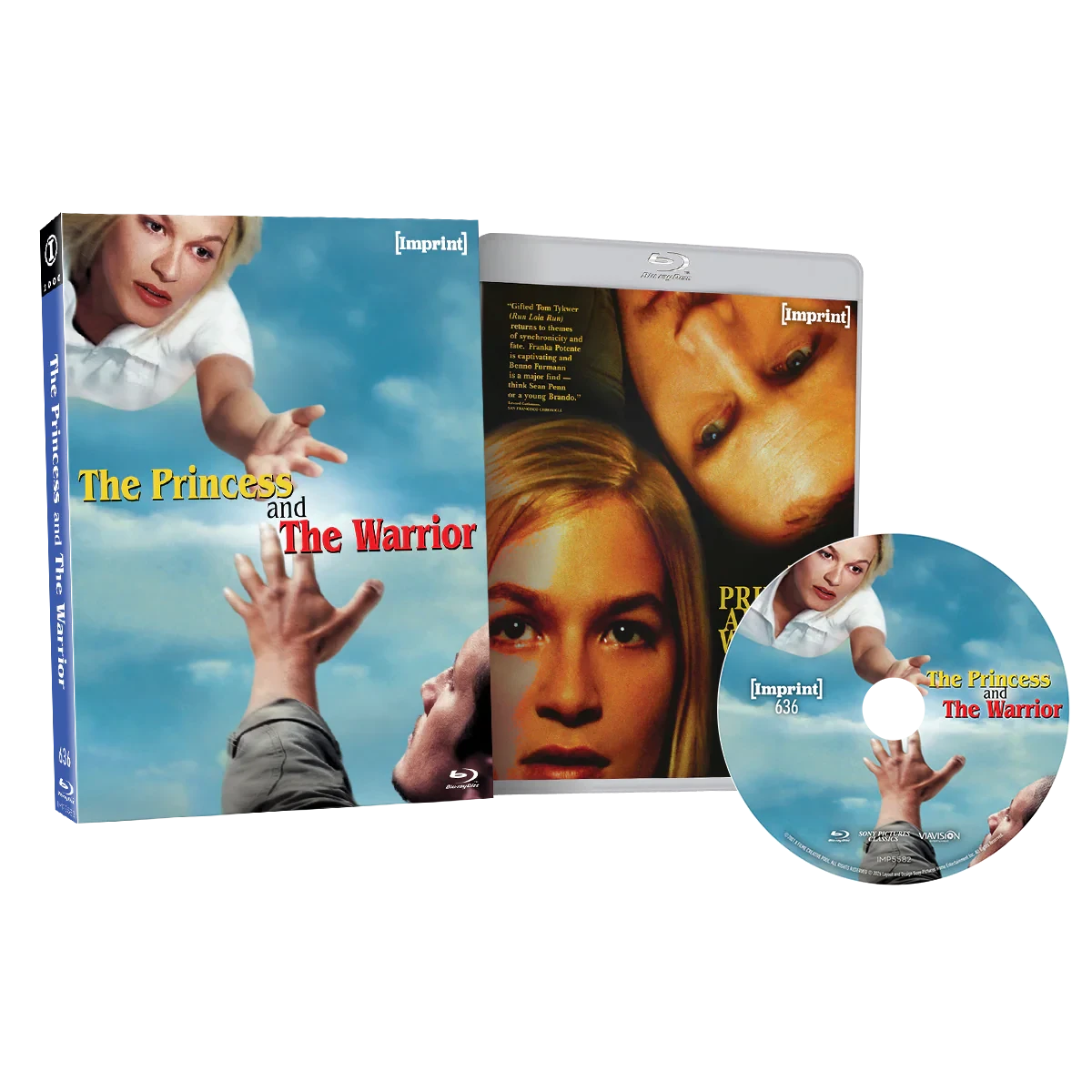 Box contents of The Princess and the Warrior (2000) Limited Edition [Blu-ray]