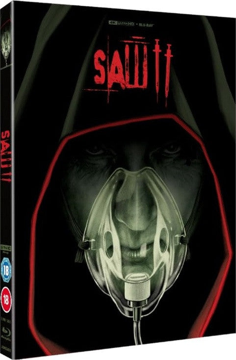 Front cover of Saw II Limited Edition Steelbook (UK Import) [4K Ultra HD + Region B Blu-ray]