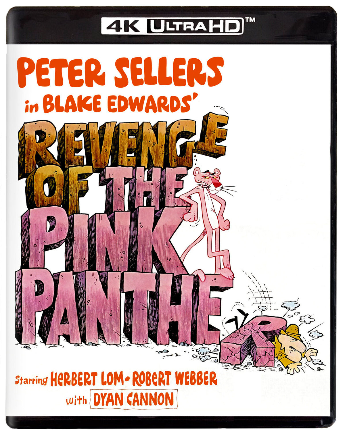 Front case of Revenge of The Pink Panther [4K Ultra HD + Blu-ray]