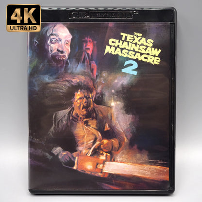 Front case of The Texas Chainsaw Massacre 2 [4K Ultra HD + Blu-ray]