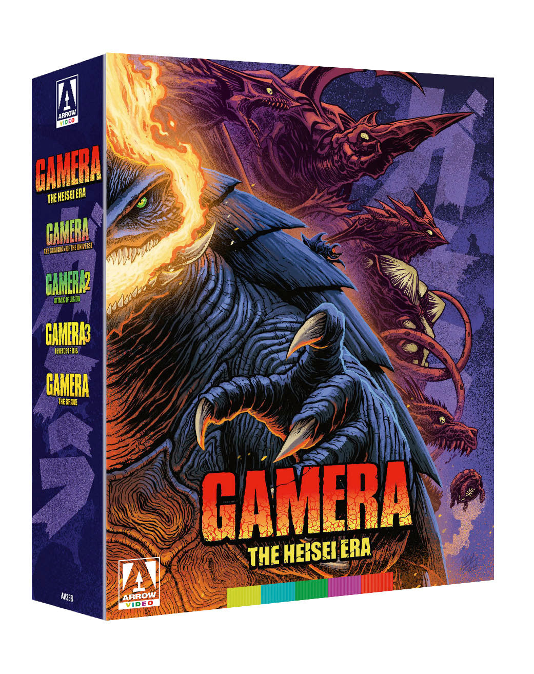 3D art of Gamera: The Heisei Era [Blu-ray Set]