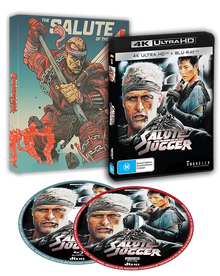 Box contents of The Salute Of The Jugger AKA Blood of Heroes [4K Ultra HD + Blu-ray]