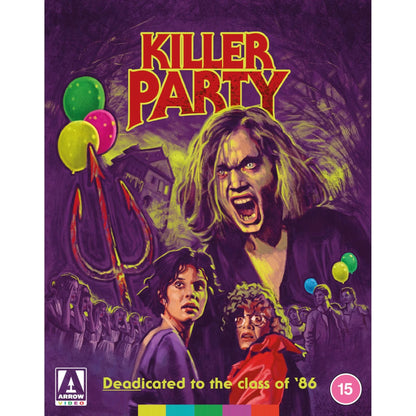 Front cover of Killer Party Limited Edition (UK Import) [Region B Blu-ray]