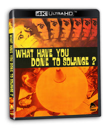 Front cover of What Have You Done To Solange [4K Ultra HD + Blu-ray]
