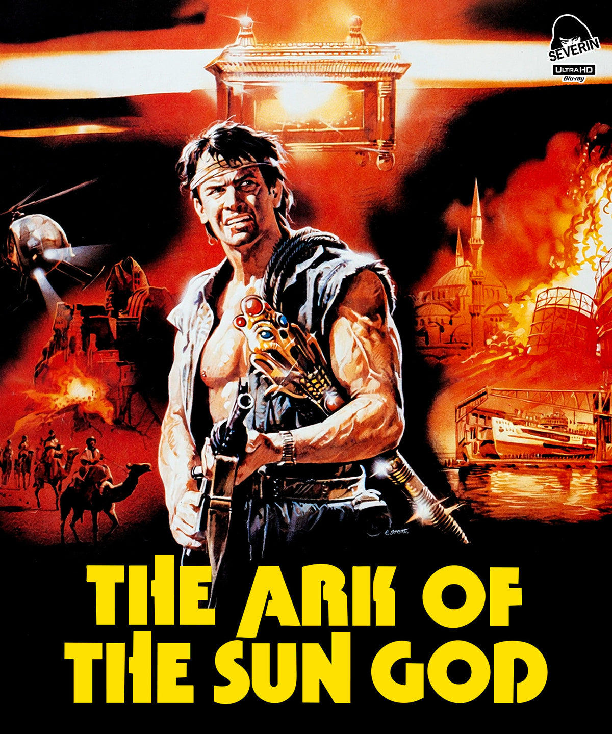 Front cover of The Ark Of The Sun God [4K Ultra HD + Blu-ray]