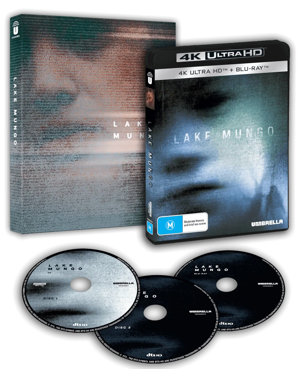 Box contents of Lake Mungo (2008) [4K Ultra HD + Blu-ray]