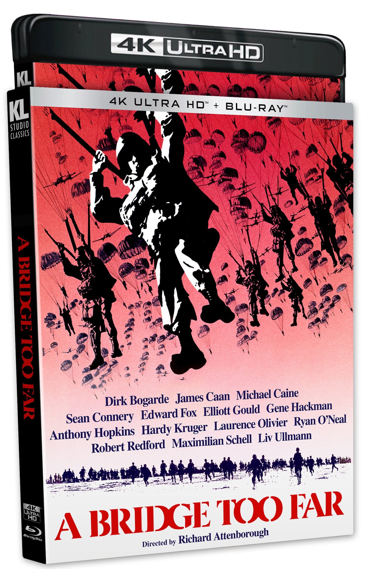 Front cover of A Bridge Too Far [4K Ultra HD + Blu-ray]