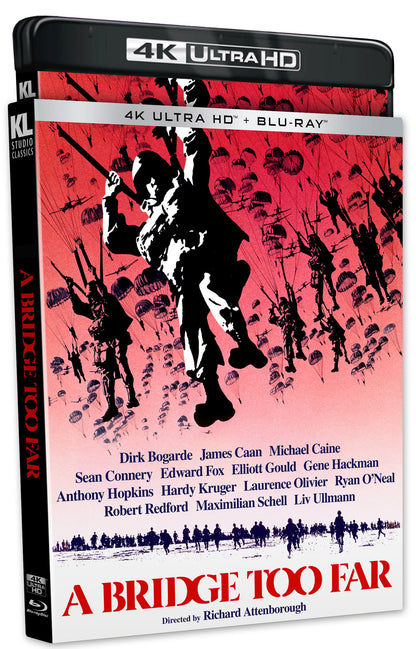 Front cover of A Bridge Too Far [4K Ultra HD + Blu-ray]