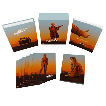 Box contents of Damaged | The Hitcher (1986) Limited Edition (UK Import) [4K Ultra HD + Blu-ray] Blu-ray]