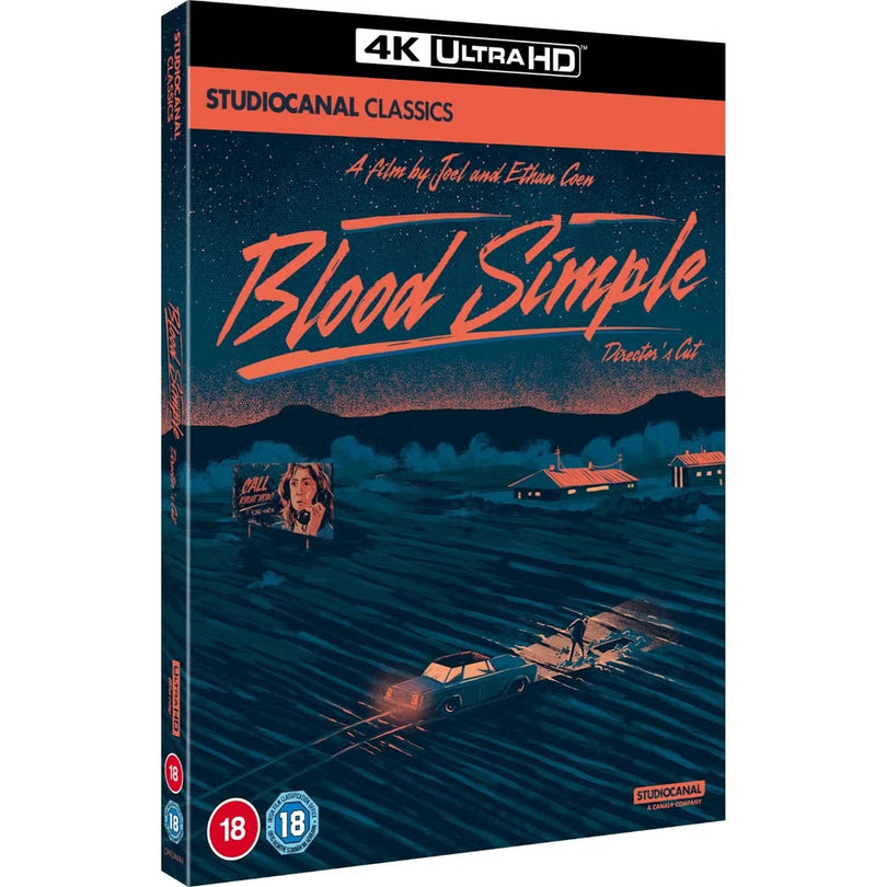 Front cover of Blood Simple (UK Import) [4K Ultra HD]