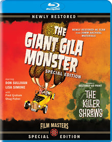 Front cover of The Giant Gila Monster With Bonus Film, The Killer Shrews [Blu-ray]
