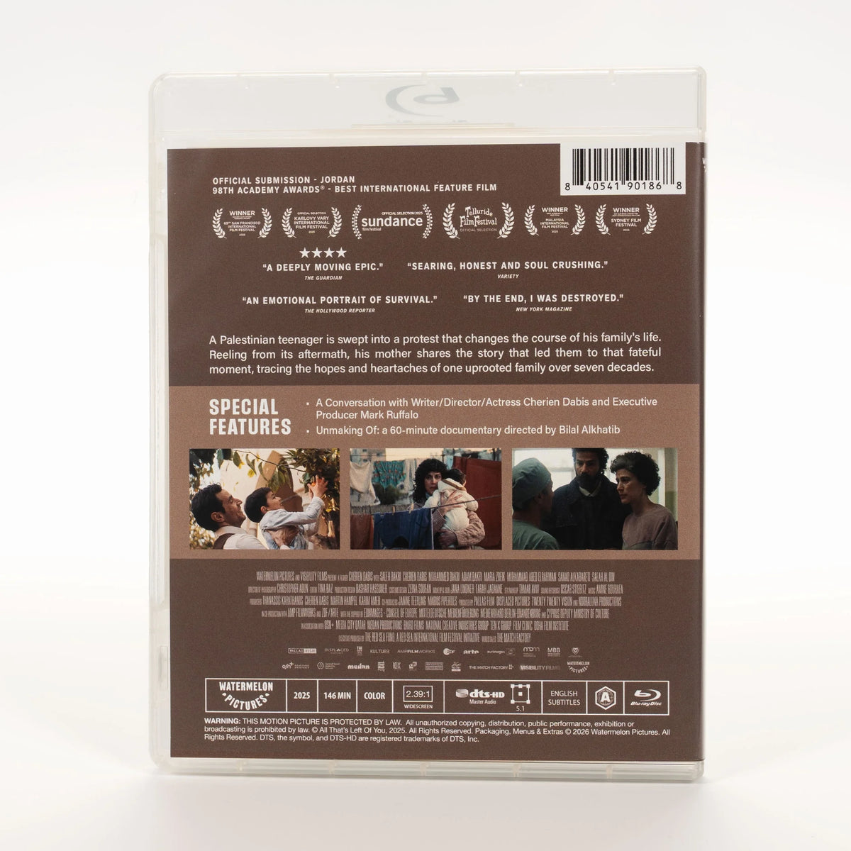 Back case of All That's Left of You [Blu-ray]