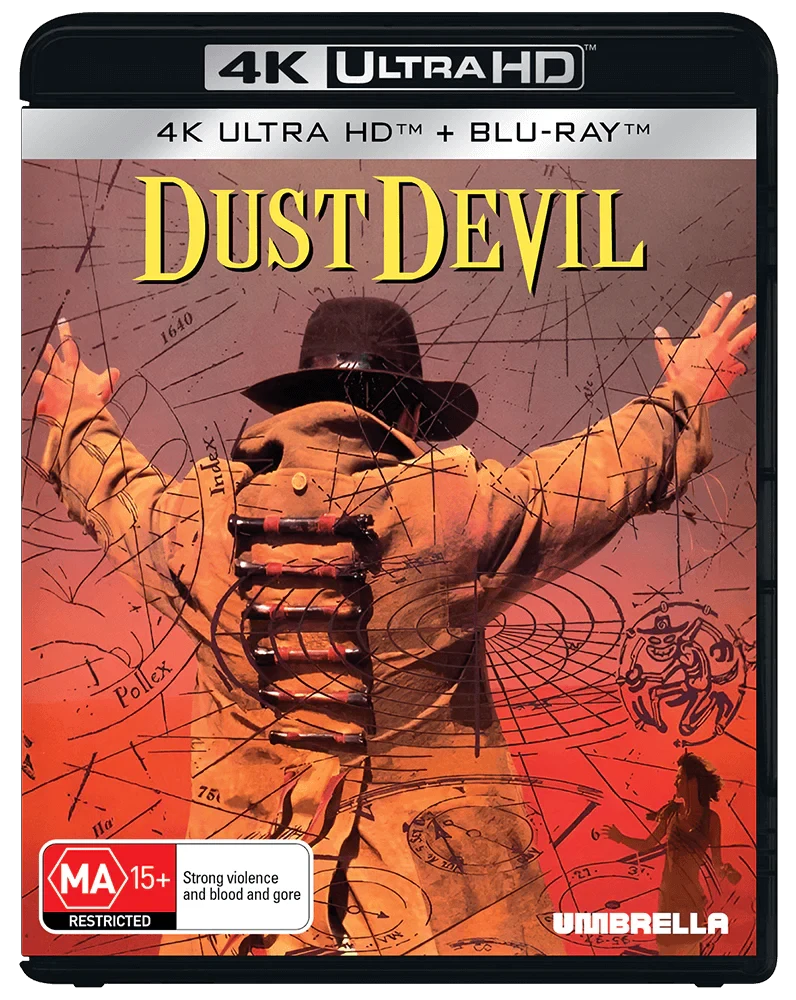 Front case of Dust Devil (1992) [4K Ultra HD + Blu-ray]