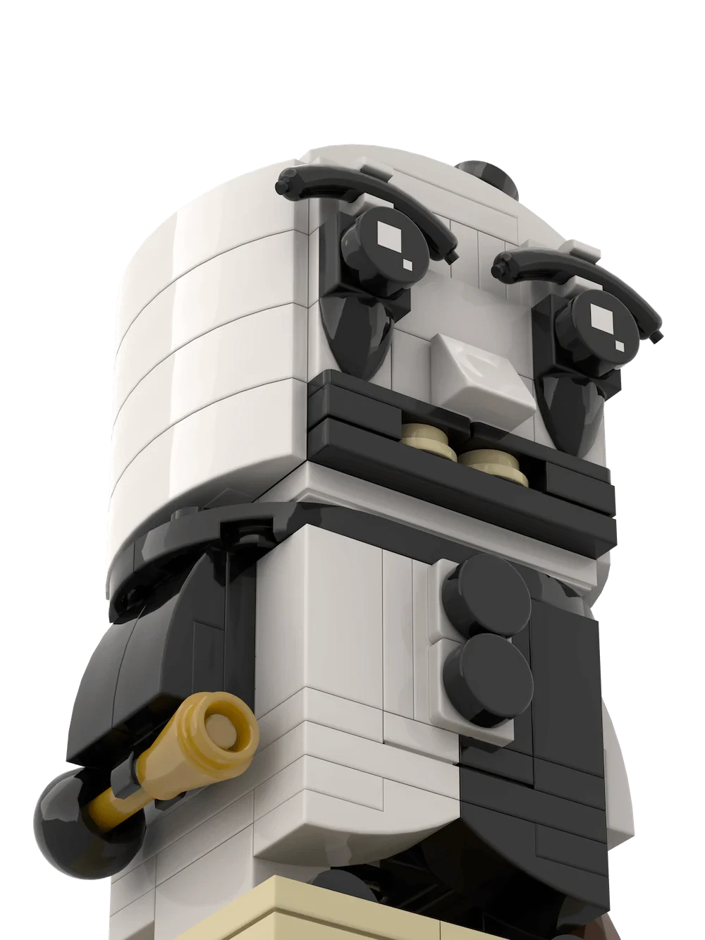 Plastitc brick figure 3 from ART ATTACK - Terrifier Collector's Edition Boxset [4K Ultra HD + Blu-ray] (Australian Import)