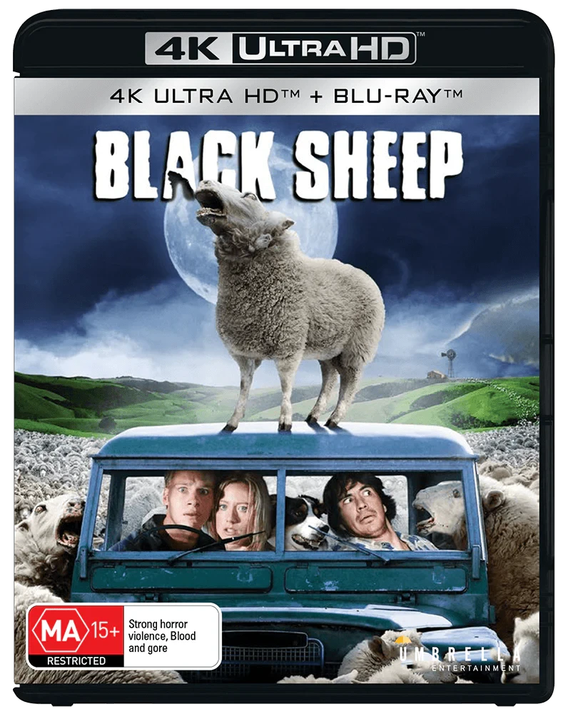 Front case of Black Sheep (2006) [4K Ultra HD + Blu-ray]