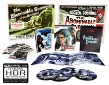 Box contents of The Abominable Snowman Limited Edition (UK Import) [4K Ultra HD + Blu-ray]