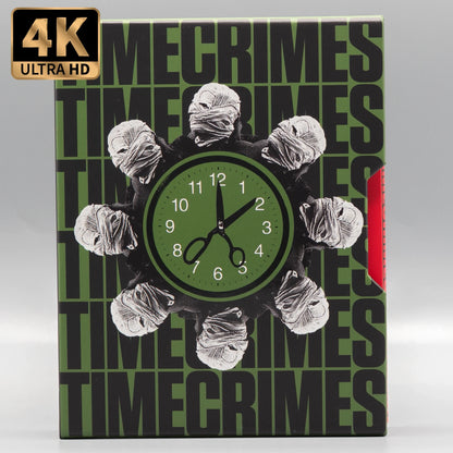 Front cover of Timecrimes [4K Ultra HD + Blu-ray]
