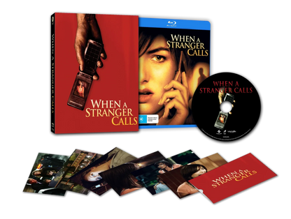 Box contents of When A Stranger Calls Limited Edition Lenticular Hardcase [Blu-ray] (Australian Import)