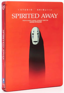 Front cover of Damaged | Spirited Away Limited Edition Steelbook [Blu-ray + DVD]