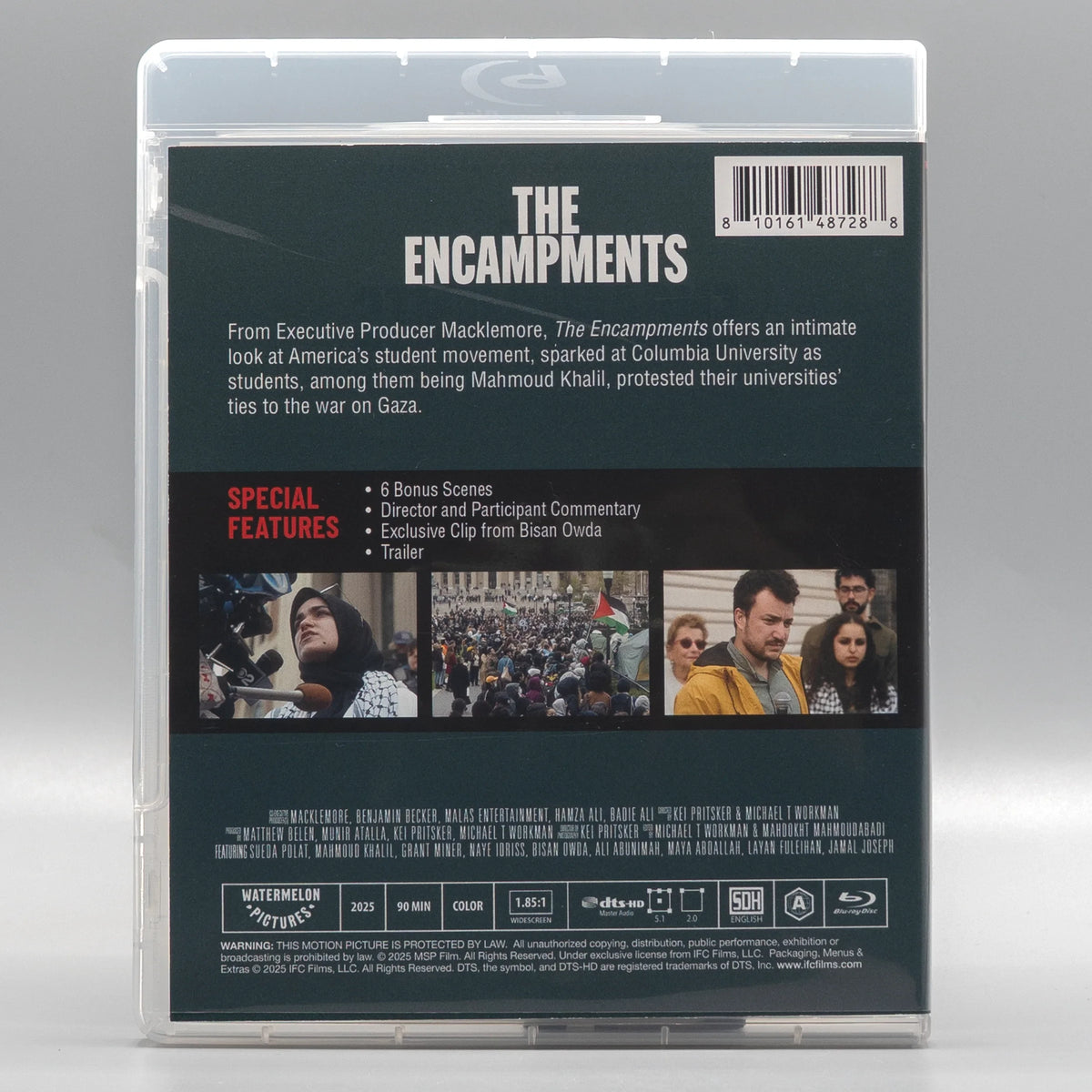 Back case of The Encampments [Blu-ray]
