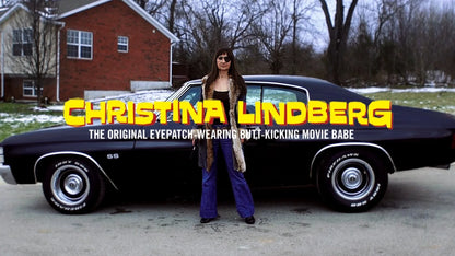 Screen grab 1 of Christina Lindberg: Eye Patch Wearing Butt Kicking Movie Babe [Blu-ray]