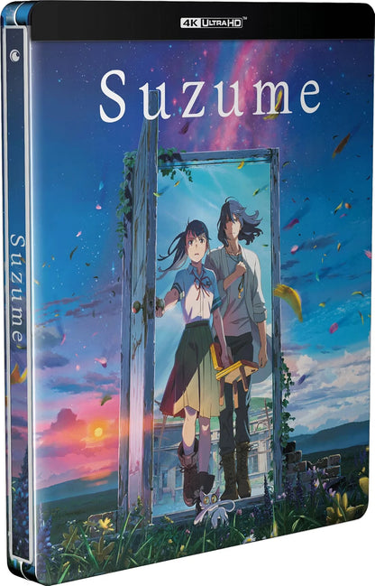 Front cover of Suzume: The Movie Limited Edition Steelbook [4K Ultra HD + Blu-ray]