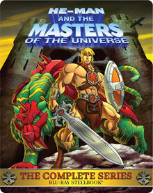 He-Man and the Masters of the Universe: The Complete Series (2002–2004) Steelbook [Blu-ray] - front with jcard