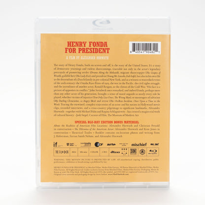 Henry Fonda for President - case back