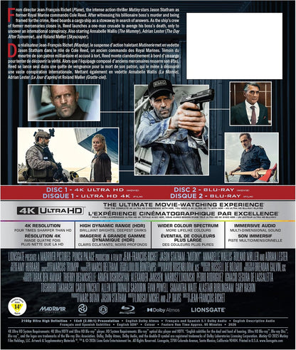 Mutiny [4K Ultra HD + Blu-ray] - canadian back jcard