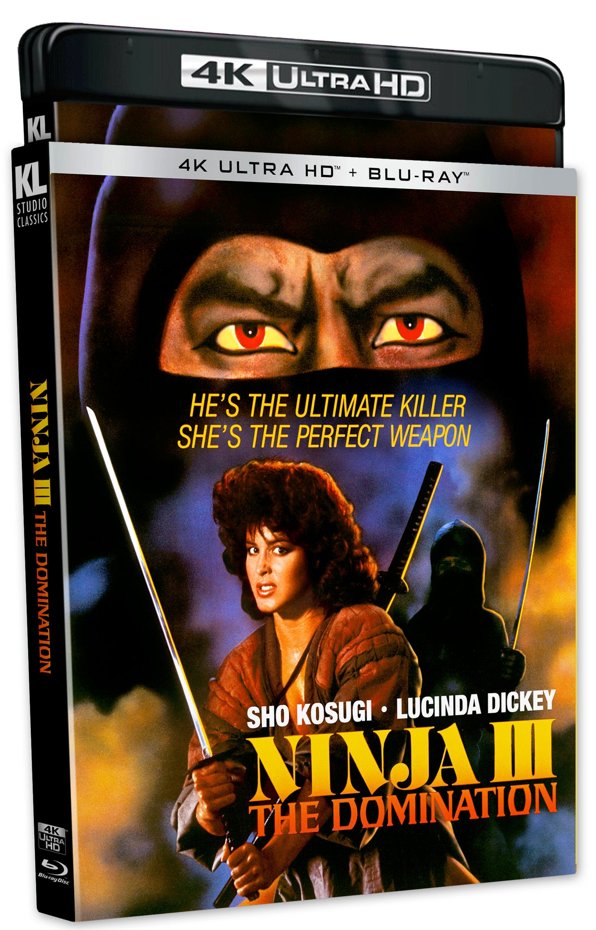 Front cover of Ninja III: The Domination [4K Ultra HD + Blu-ray]