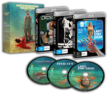 Ozploitation Rarities Volume 1 Australian Blu-ray three-film set with slip packaging and three cases