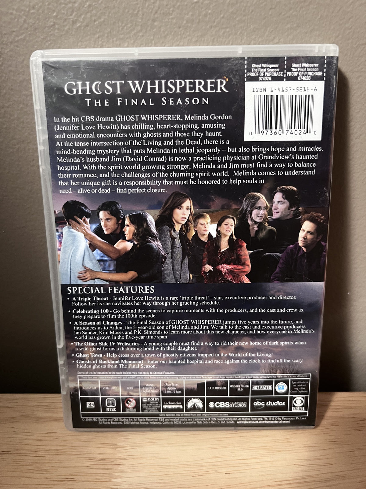 Ghost Whisperer: The Final Season - back