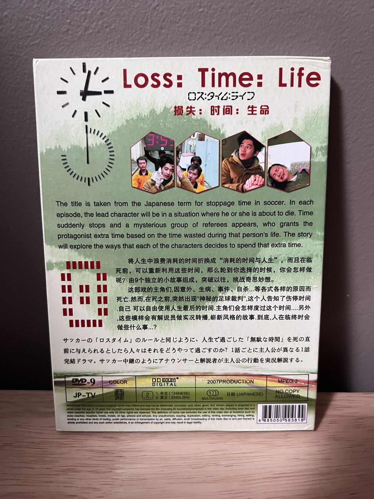 Loss: Time: Life - back