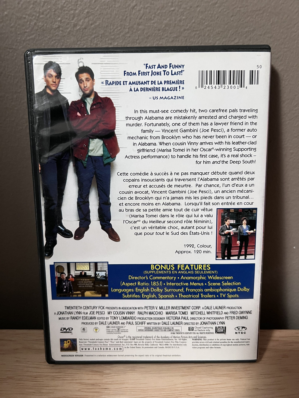 My Cousin Vinny - back