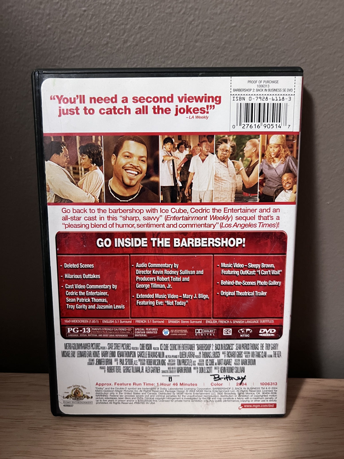 Barbershop 2: Back in Business - Special Edition - back