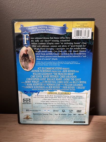 The Princess Bride: Special Edition - back