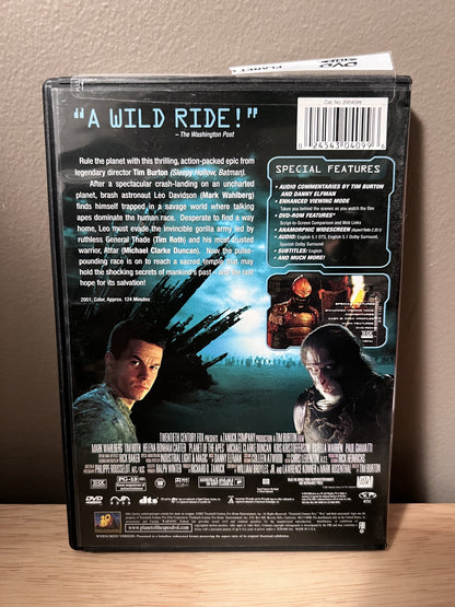 Planet of the Apes (2001) - back