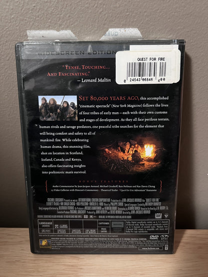 Quest for Fire - back