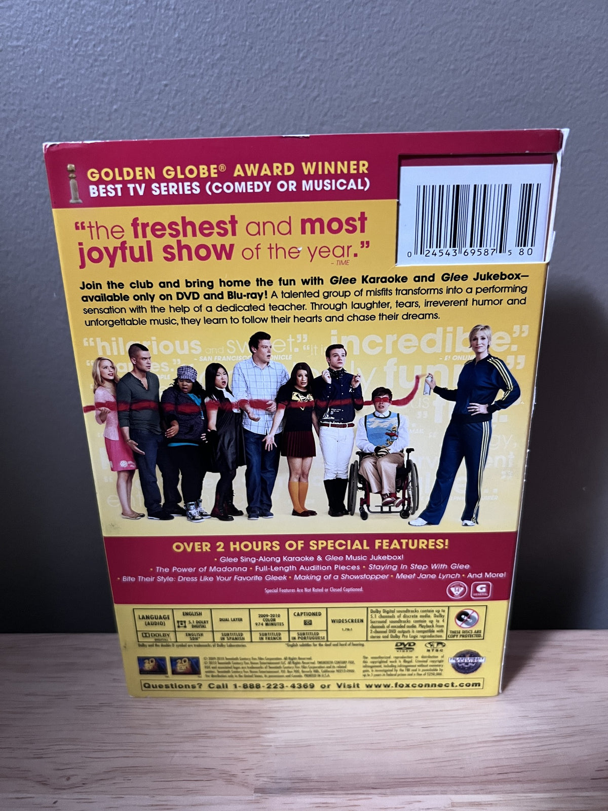 Glee: The Complete First Season - Gleek Edition - back
