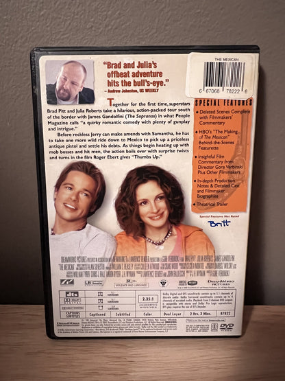 The Mexican: Widescreen - back