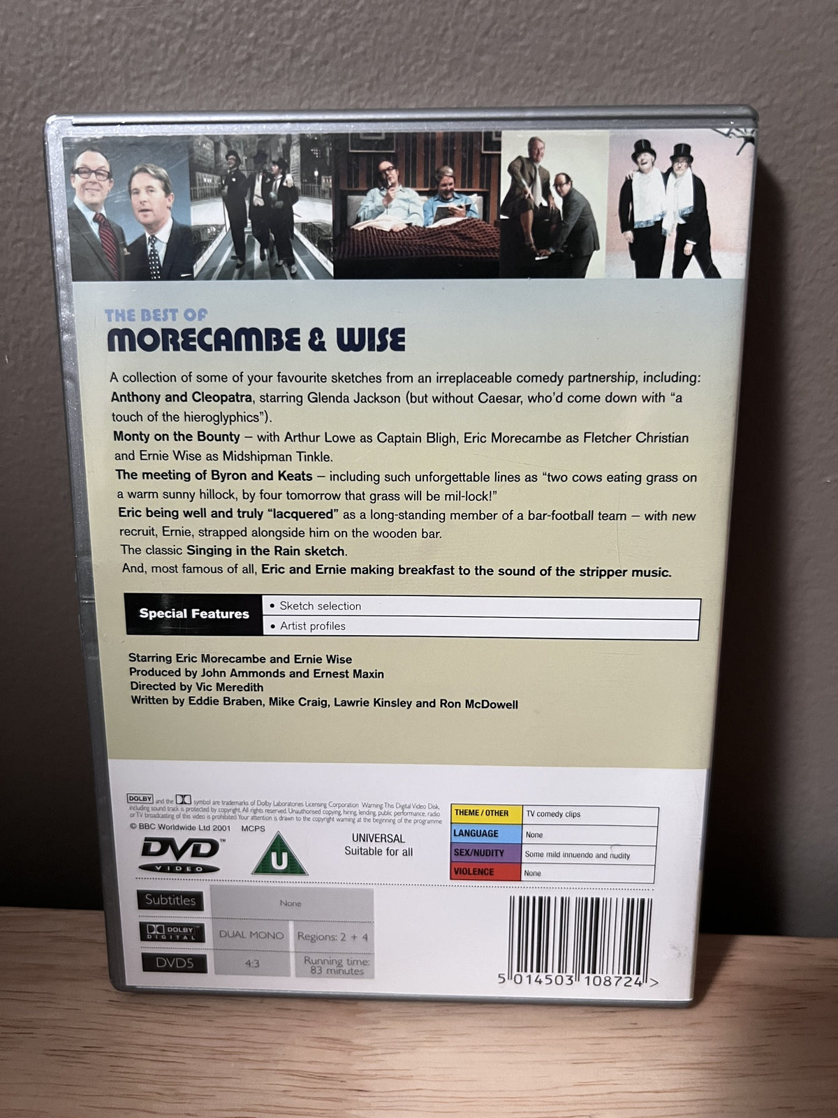 The Best of Morecambe & Wise - back