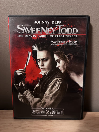Sweeney Todd: The Demon Barber of Fleet Street (2007) - front