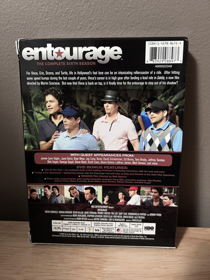 Entourage: The Complete Sixth Season - back