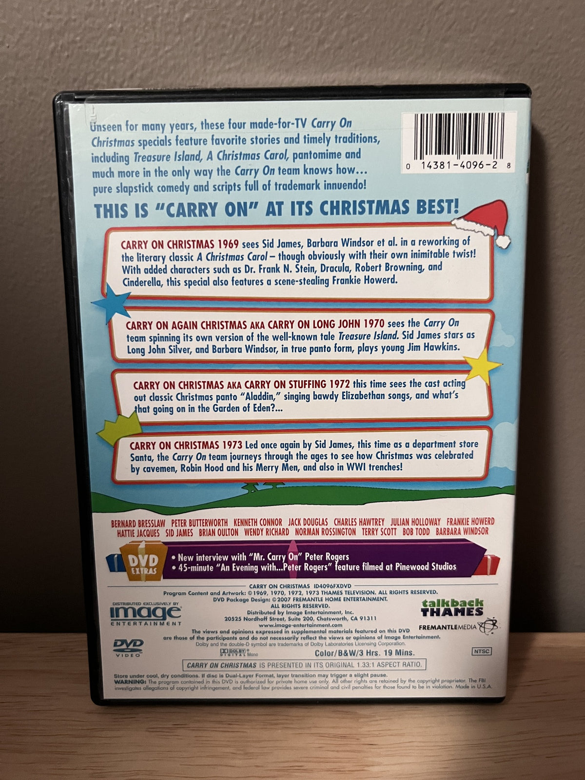Carry On Christmas - back