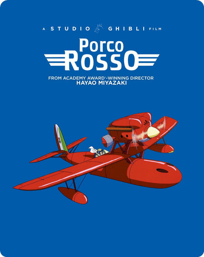 Porco Rosso Limited Edition Steelbook [Blu-ray + DVD] - flat front