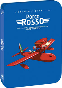 Porco Rosso Limited Edition Steelbook [Blu-ray + DVD] - front packshot
