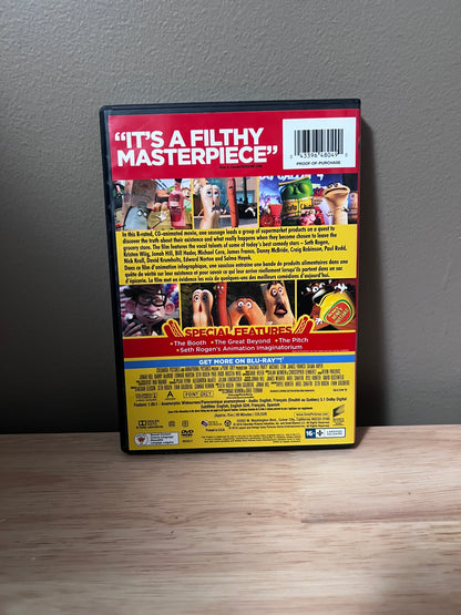 Back cover of Sausage Party DVD