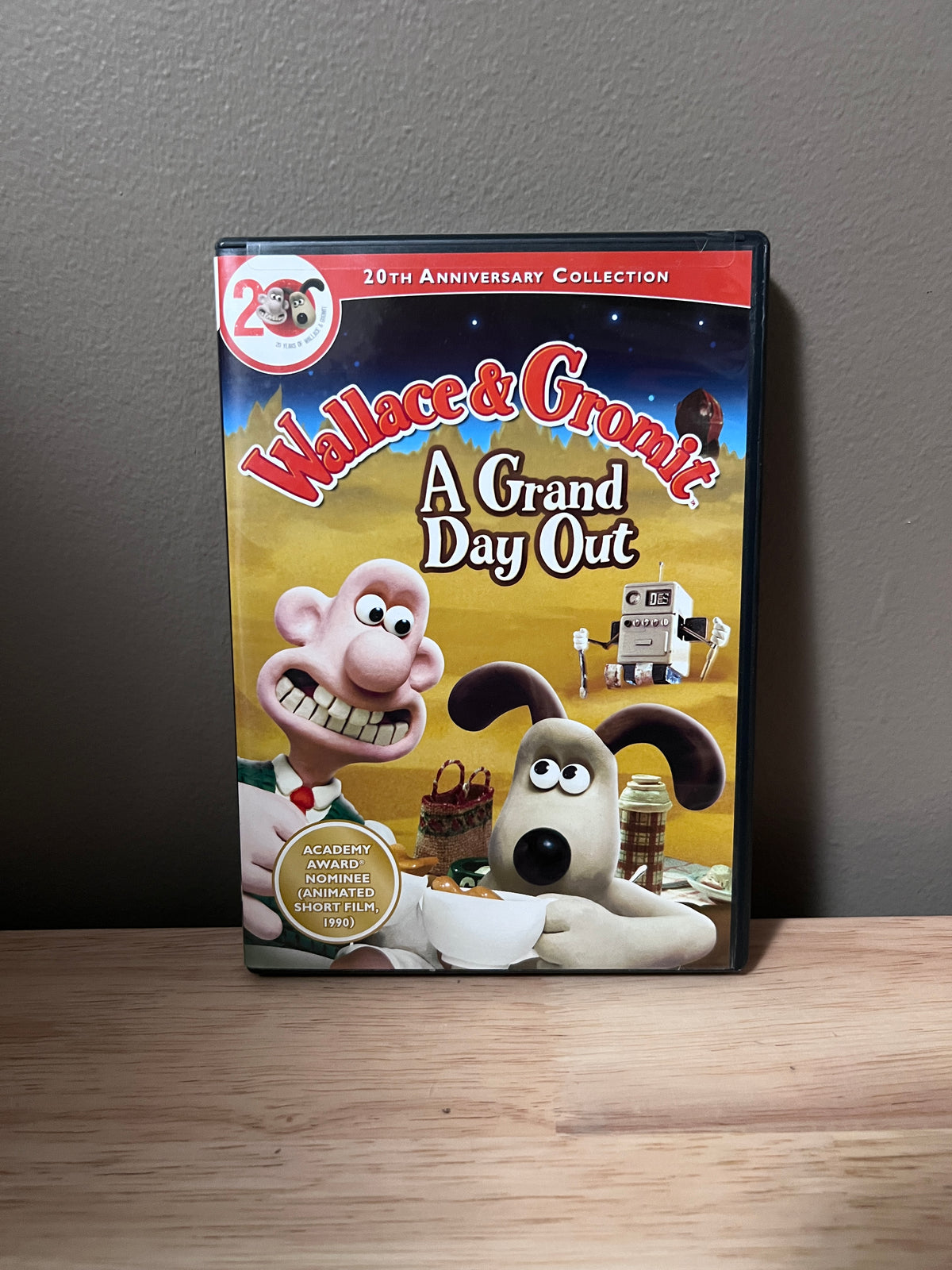 Front cover of Wallace & Gromit: A Grand Day Out DVD