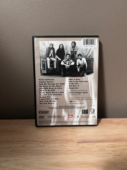 Back cover of Eagles: Hell Freezes Over DVD